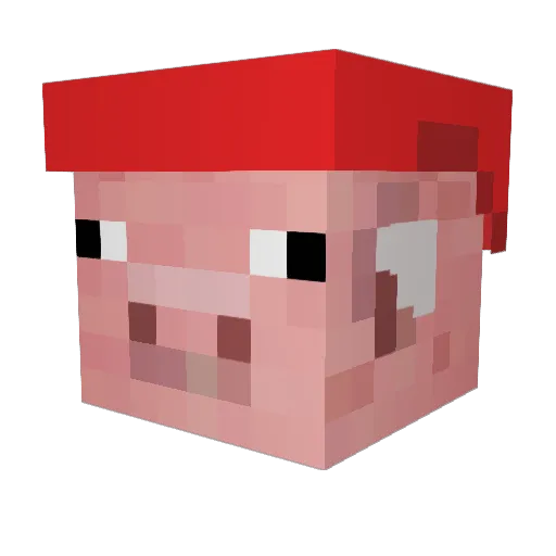 OiNkks Minecraft avatar head, 3D render