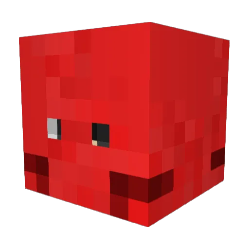 Oika12 Minecraft avatar head, 3D render