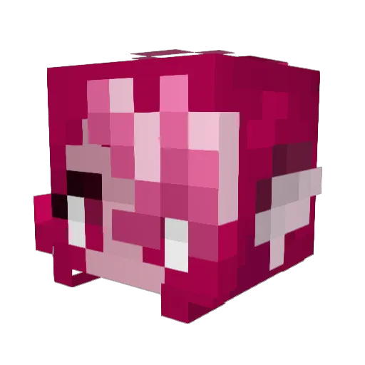 OilFree128 Minecraft avatar head, 3D render