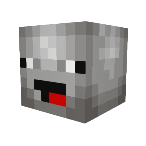 OilyPlaysMC Minecraft avatar head, 3D render