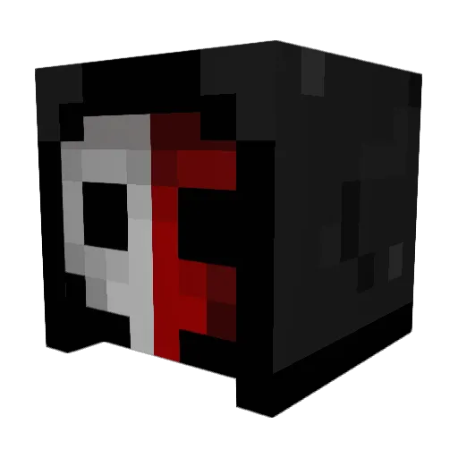 Oiri01 Minecraft avatar head, 3D render