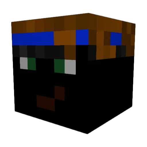 OjSimpin Minecraft avatar head, 3D render
