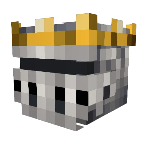 OkBoomer4680 Minecraft avatar head, 3D render