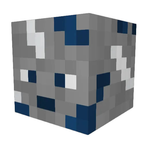 OkBu Minecraft avatar head, 3D render