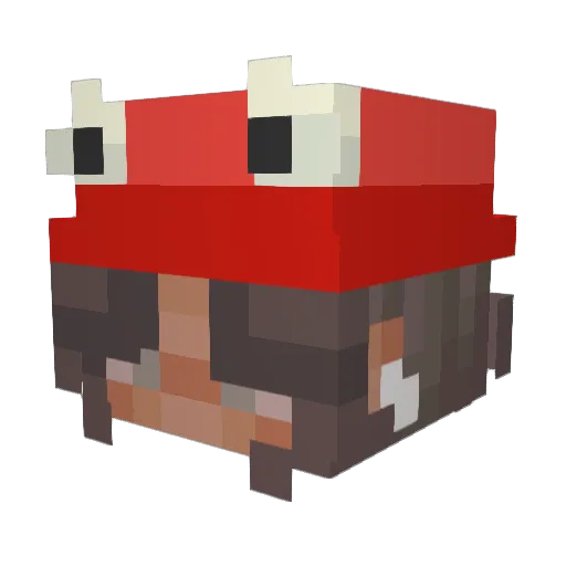OkLynny Minecraft avatar head, 3D render
