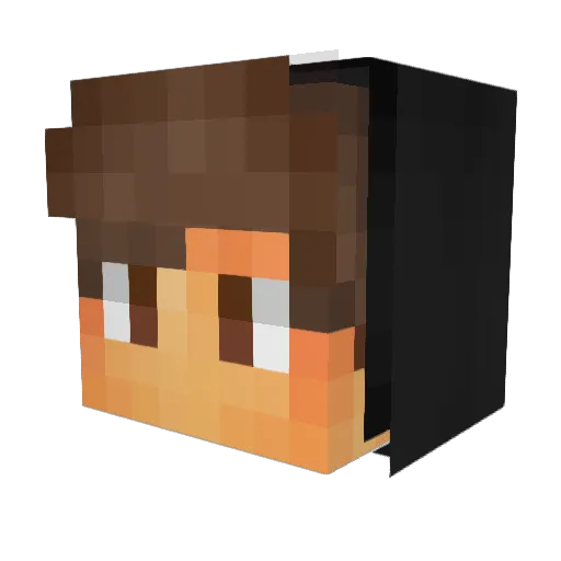 OkanGence_YT Minecraft avatar head, 3D render