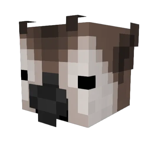Okapi1901 Minecraft avatar head, 3D render