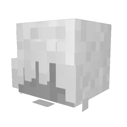 OkayAmr Minecraft avatar head, 3D render