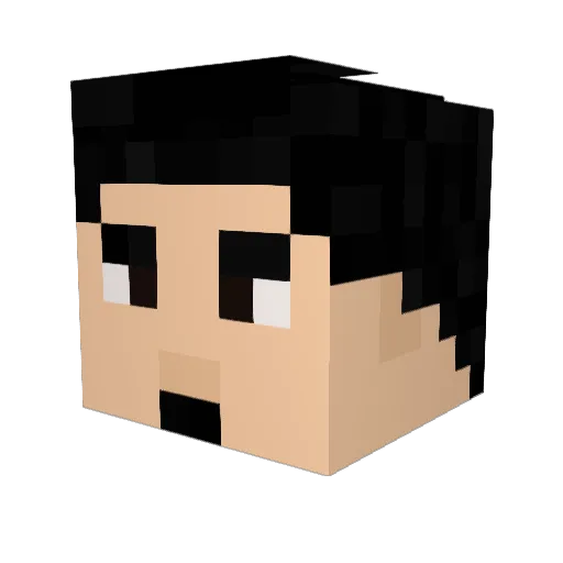 Okay_egg Minecraft avatar head, 3D render