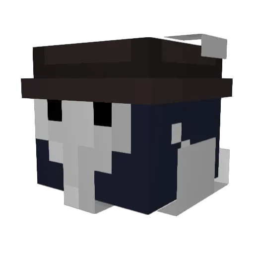 OkbuddyMinecraft Minecraft avatar head, 3D render
