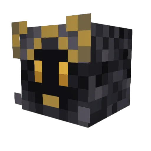 Okettao Minecraft avatar head, 3D render