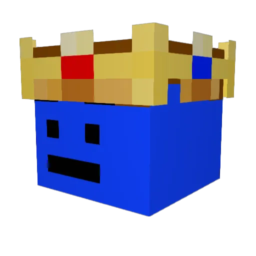 Oki_Gaming_TV Minecraft avatar head, 3D render