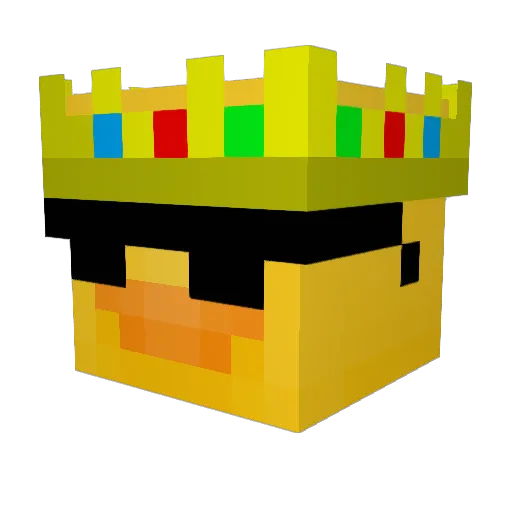 Okkee2011 Minecraft avatar head, 3D render