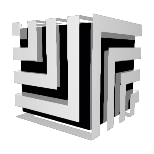 Oklitus Minecraft avatar head, 3D render