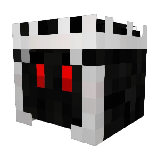 OkretXx Minecraft avatar head, 3D render