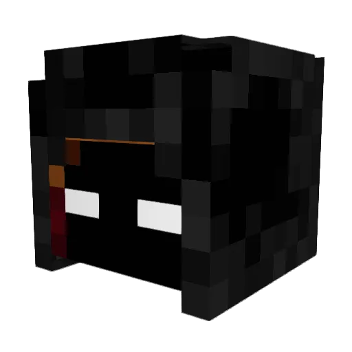 OkuyasuNijimura7 Minecraft avatar head, 3D render