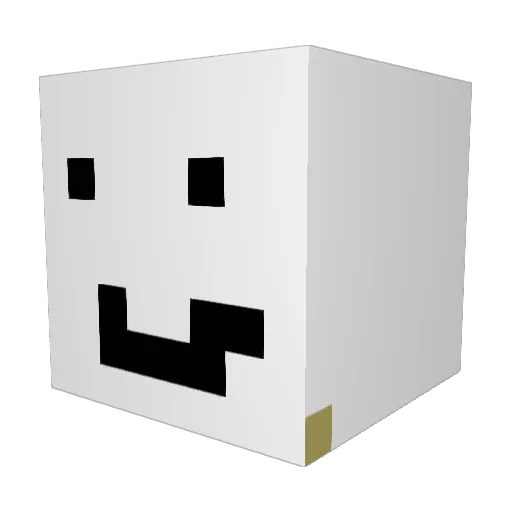 Ol1verT_ Minecraft avatar head, 3D render