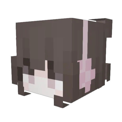 OlRops Minecraft avatar head, 3D render
