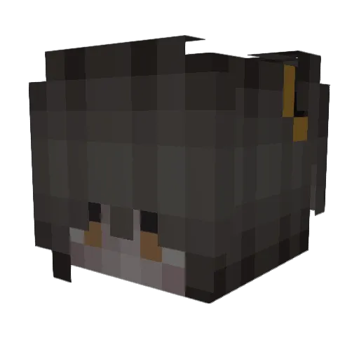OlafMayer Minecraft avatar head, 3D render