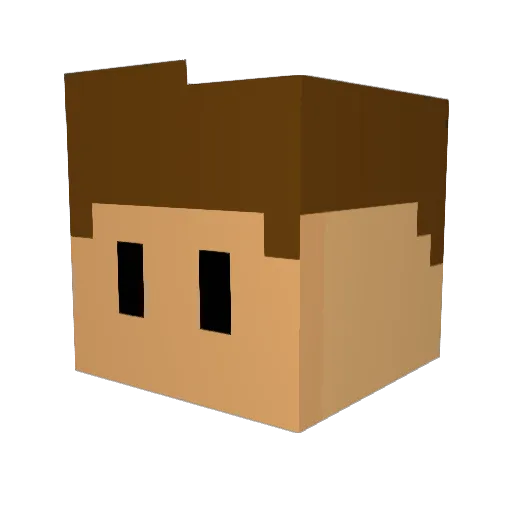 Olaus123 Minecraft avatar head, 3D render