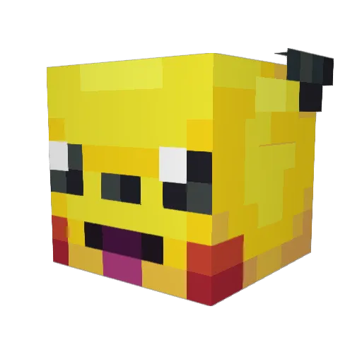 OlavIsSigma Minecraft avatar head, 3D render