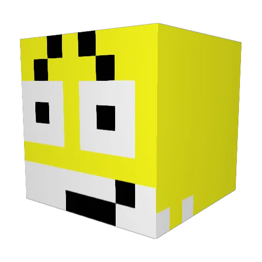 OldJasper1920 Minecraft avatar head, 3D render
