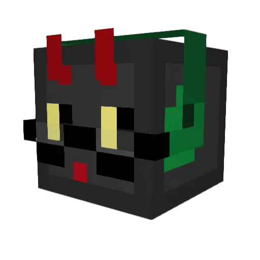 OldJoe0128 Minecraft avatar head, 3D render