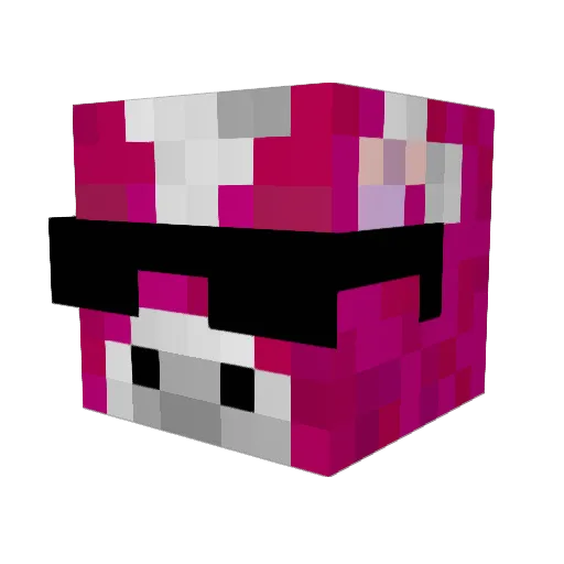 OldManChubbs34 Minecraft avatar head, 3D render