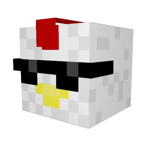 OldManRiver1900 Minecraft avatar head, 3D render