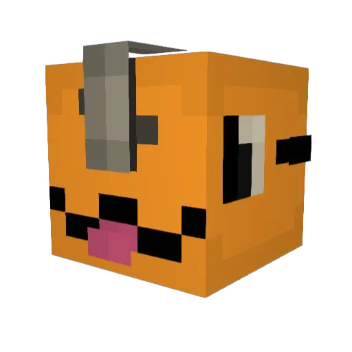 OldMatePlayz Minecraft avatar head, 3D render