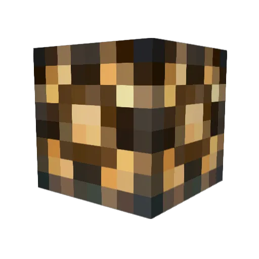 OldSpear Minecraft avatar head, 3D render
