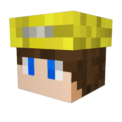 OleBole050588 Minecraft avatar head, 3D render