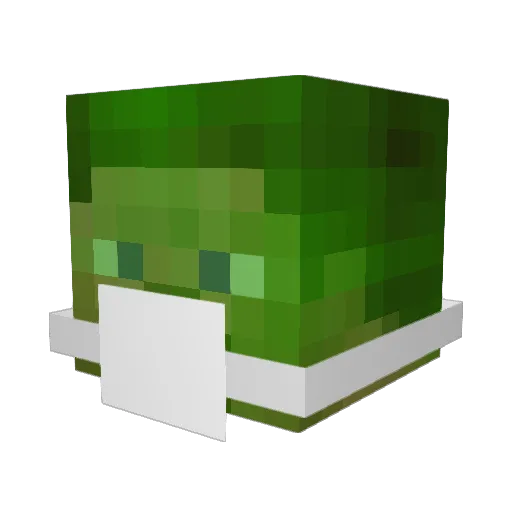 OleJukka Minecraft avatar head, 3D render