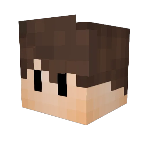 OleX_PL Minecraft avatar head, 3D render