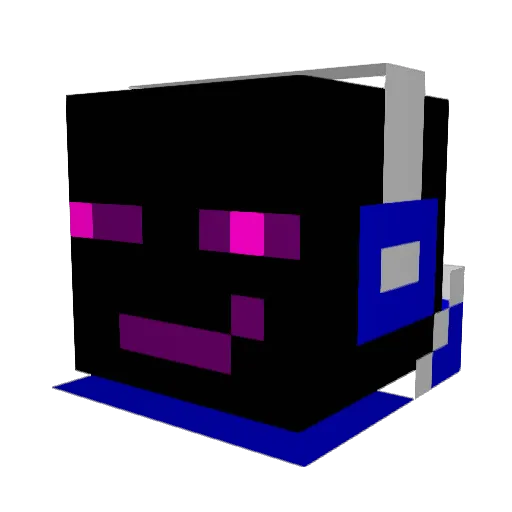 Ole_Skoda Minecraft avatar head, 3D render