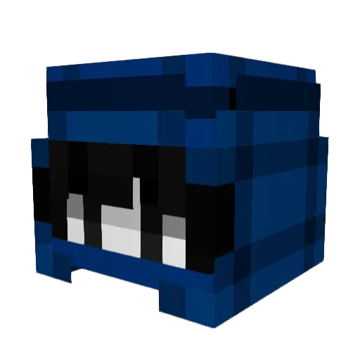 Oleczek6 Minecraft avatar head, 3D render