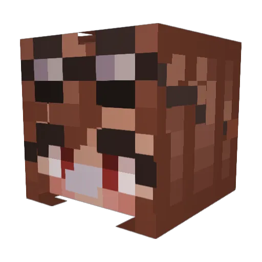 Olej0073 Minecraft avatar head, 3D render