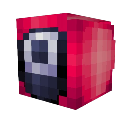 Olek_sigmolek Minecraft avatar head, 3D render