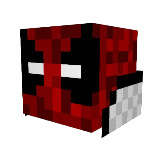 Olerator97 Minecraft avatar head, 3D render