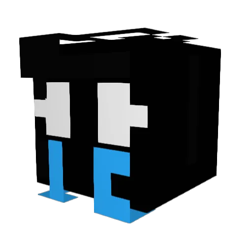 OlexaSalo Minecraft avatar head, 3D render