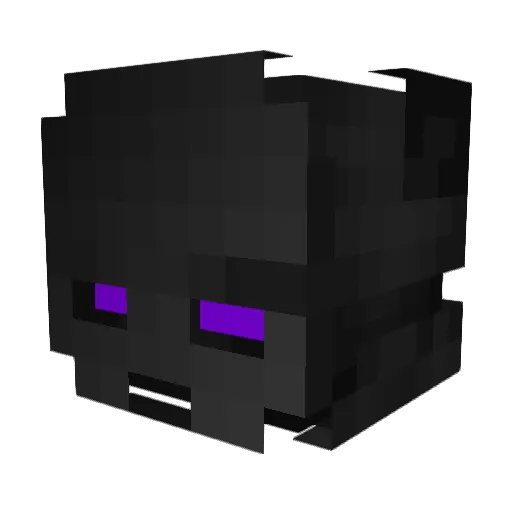 OlgaAbla Minecraft avatar head, 3D render