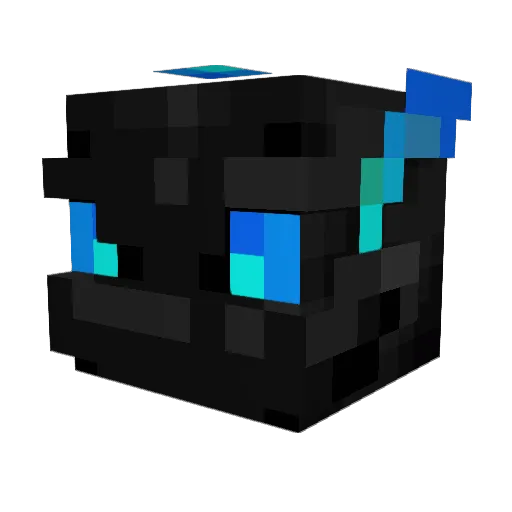 OliBD Minecraft avatar head, 3D render
