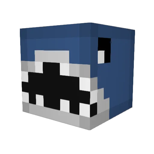OliBob11 Minecraft avatar head, 3D render