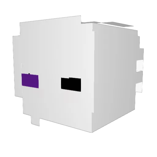 OliJMD Minecraft avatar head, 3D render