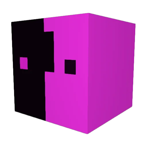 OliburGamer Minecraft avatar head, 3D render