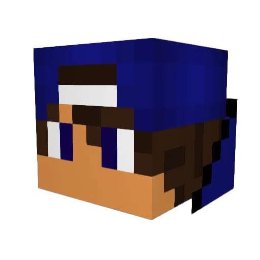 Olie1999 Minecraft avatar head, 3D render
