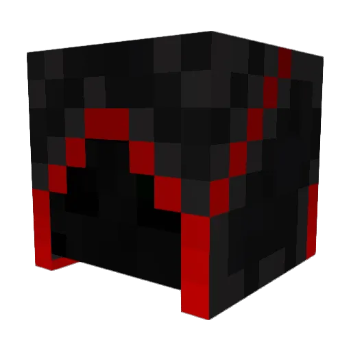 Olifanto Minecraft avatar head, 3D render