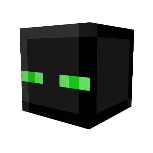 Oligorio Minecraft avatar head, 3D render