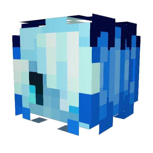 Oliivegrove Minecraft avatar head, 3D render