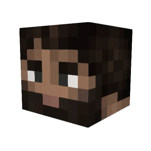 Olimysta911 Minecraft avatar head, 3D render
